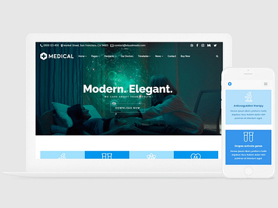 Medical WordPress theme - Healthcare Site Builder clinic clinical doctor healthcare hospital medical medical care medical design medicine medicines plugins responsive site builder template theme web design web development wordpress wordpress blog wordpress theme