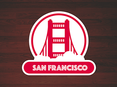 Hometown Sticker san francisco sticker