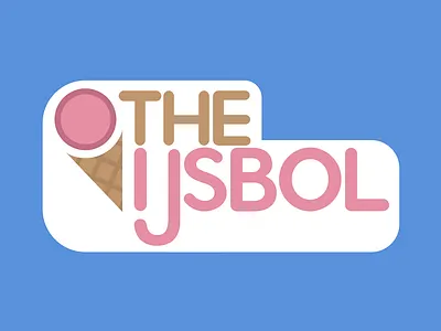 The IJsbol - DAY 27 (Daily Logo Challenge) branding daily dailylogo dailylogochallenge dailylogodesign design ice cream ice cream logo logo logo design logodesign vector