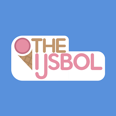 The IJsbol - DAY 27 (Daily Logo Challenge) branding daily dailylogo dailylogochallenge dailylogodesign design ice cream ice cream logo logo logo design logodesign vector