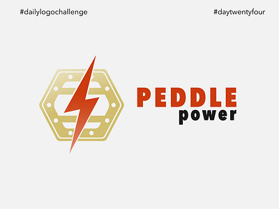 #dlc Bicycle Shop Logo Design - Peddle Power, Day24 brand clean dailylogochallenge design dlc flat design graphic design illustrator logo minimal vector