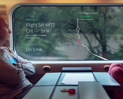 Transport / Screen UI automotive hmi interactive interface ui