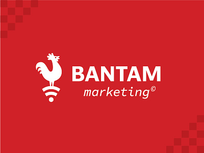 Bantam Marketing Logo Design branding design graphic design illustration illustrator logo logo design typography