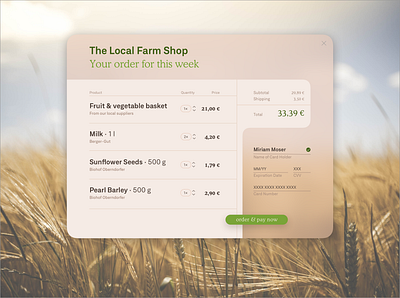 Daily UI #2 Credit Card Checkout credit card checkout typography ui ux