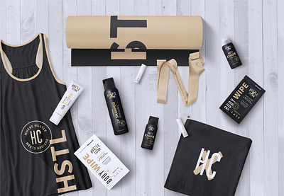 Hustle Clean - Branding and Packaging