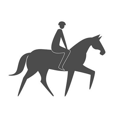 Horse Rider Sign helmet horse logo horse racing horse rider interpretive panel park rider sign silhoutte tail trail trail use yield