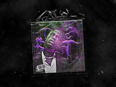 Travis Scott - Artwork adobe album albumcover artwork cd cover coverartwork digitaldesign hiphop photoshop trap travisscott