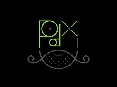 Weekly Warm-Up 1: Hometown Sticker - Portland, OR dribbbleweeklywarmup face mustache oregon pdx portland