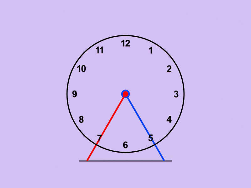Carousel Clock animation carousel carousel clock clock gif time