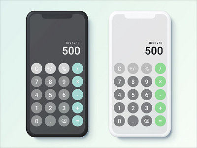 Daily UI Day 4 - Calculator calculator calculator app calculator ui dailyinspiration dailyui dailyui004 dailyuichallenge design sketch uidesign uiux