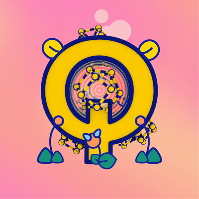 Q for 36 Days of Type 2d 36days 36daysoftype 3d aftereffects bellapark branding c4d cinema4d cloner gradation graphic illustration lettering motiongrapher type typography