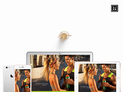 Fitness Website adobe xd responsive website design ui ux website design