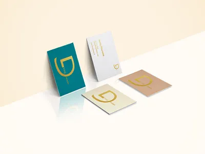 Living Dreams Stationary brand identity business cards graphic design interior design los angeles stationary design
