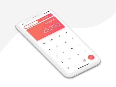 Daily UI #004: Calculator App app branding concept creative m studios daily 100 challenge daily ui dailyui design ui ux vector visual design