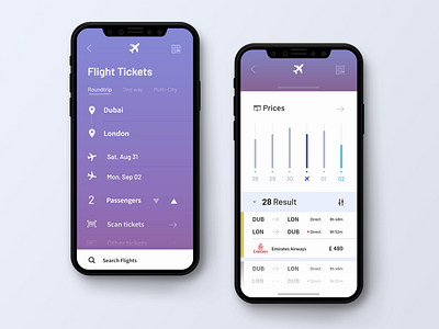 Flight Tickets ✈️ app app concept clean color colorful concept dashboard design design app illustration inspiration iphone mobile style task tickets today ui ui design work