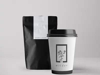Wilder Foods Package Design brand identity cafe coffee package design toronto