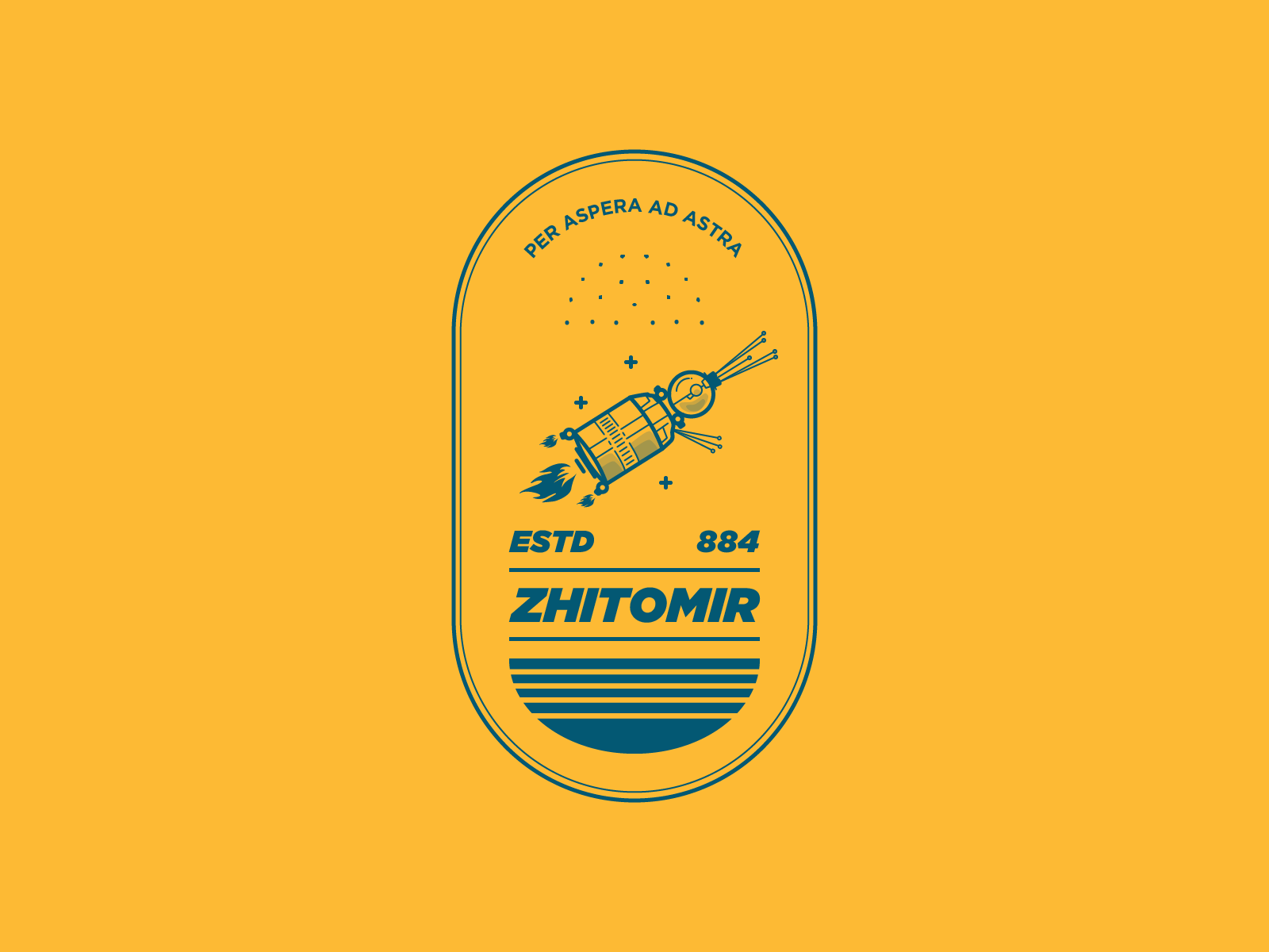 Example of OFFICIAL PLAYOFF  Design a Sticker for my Hometown