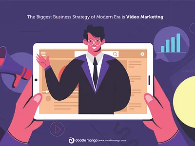 Video Marketing - Business Strategy animation art creative art creative illustration digital art illustration marketing video marketing
