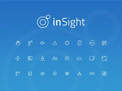 inSight icons design user interface