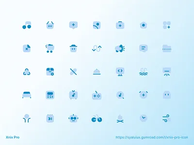 Sneak Peak - Xnix Pro Pack (v 2.7) design freebie icons icon icon pack iconography icons line icon linear icons stroke icon ui xnix xnix icon xnixpro