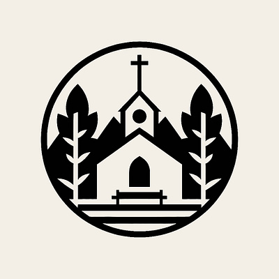 Church Icon Concept graphicdesign icon logo symbol