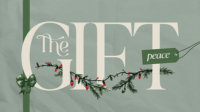 Christmas Sermon Series christian christmas church design graphic design typography