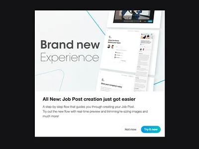 Release announcement ui visual