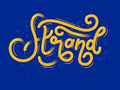 Local is Lekker: Strand, Cape Town calligraphy cape flats cape town city typography flat flat illustration hand drawn illustration local is lekker quote southafrica typography vector