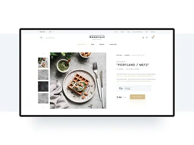 Product Page Design card page clean ui concept creative design light minimalism preview product page uiux web design web mosaica website