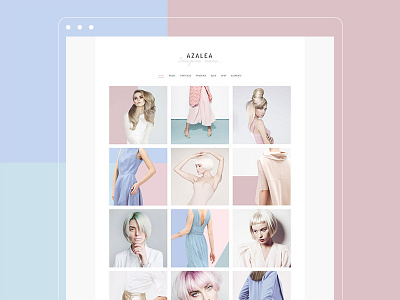 Azalea - Fashion Photography Theme blog fashion fashion book fashion gallery fashion photographer fashion photography fashion portfolio gallery girly photo gallery photographer photography photography presentation portfolio professional photographer proofing shop website