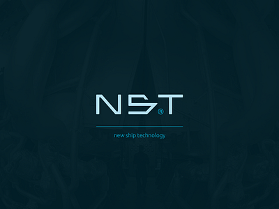 NST - New Ship Technology logo brand identity branding creative design electrical identity letter logo logo design machine marine mark offshore ship ship logo symbol tech technology typography vector