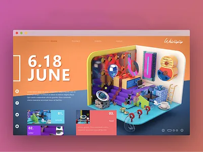 web 2 color ux webdesign