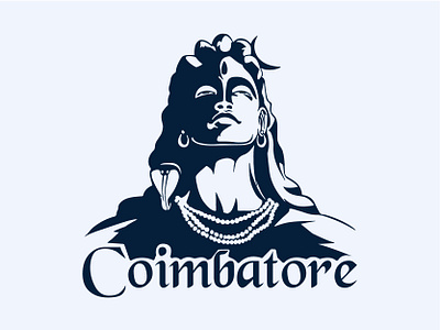 Coimbatore Adiyogi statue coimbatore creative art creative illustration digital art divine dribbbleweeklywarmup god hinduism illustration shiva spirtual sticker sticker design yoga yoga logo