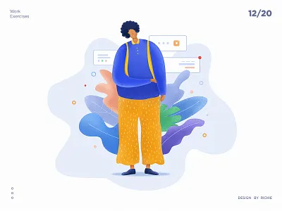 Character Works design illustration