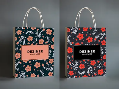 Sakura Blossom Bag Design bag bag design bags brand brand design brand identity branding branding design fashion floral floral pattern graphic design pattern pattern a day pattern art pattern design product product design retail retail design