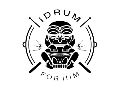 iDrum for Him brand identity branding design designing drummer drummerforgod illustration lifegroup lifestream lifestreamchurch logo music musicislife worshipteam