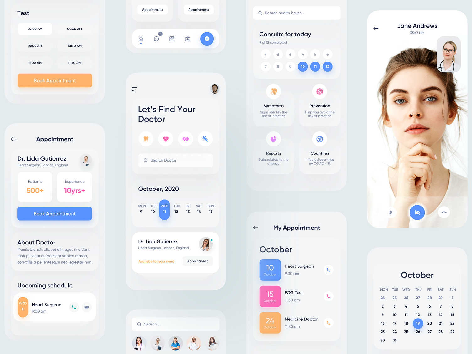 Medical Mobile App | Design Case Study by Ishtiaq Khan Parag on Dribbble