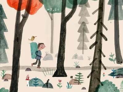 der rat bild temp wald forest illustration illustrations outdoor wald wood