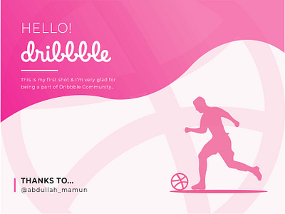 Dribbble Debut shot debut debut shot dribbble best shot first shot hello hello dribble