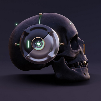 Silent MODE - Headphone model/Live Stream concept concept art headphome industrial motion design motiongraphics product product design skull tech technology