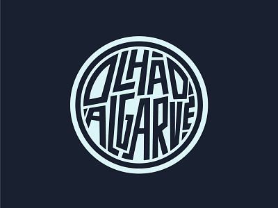 Olhão | Algarve city cityscape customtype dribbbleweeklywarmup handlettering home hometown lettering mark portugal practice sticker type typography vector