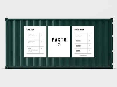 Menu signing food festival bar container food food and drink graphic design italian food menu menu design sea container