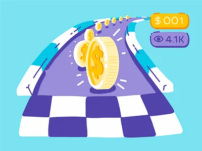 Play and make money streaming ;) game gaming illustration restream stream streaming