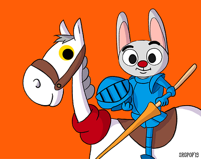 Crusader Rabbit 2d cartoon character reboot tv show