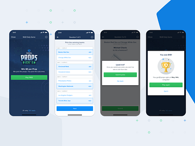 MLB Daily Game branding design fanduel fanduel sportsbook free to play game game design games landing page sports sports design ui ux