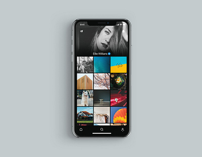 Photo APP app design flat icon minimal ui ux