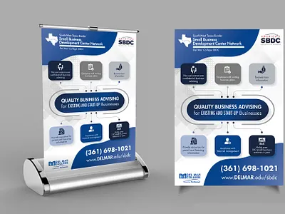 Small Sleek banner banner banner ad rollup banner