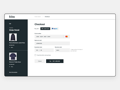 Credit Card Checkout Exploration - Daily UI Challenge 002 app checkout clean credit card design explorations fashion inspiration interface design ios modern product design ui ux web