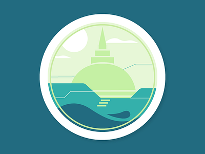 Weekly Warm-Up No. 1 - Hometown branding culture hometown illustraion sri lanka temple warmup weekly challenge