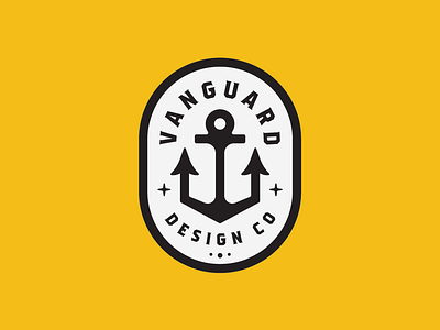 VDC Anchor Badge anchor anchorlogo badge badgedesign badgelogo brand branddesign brandidentity branding logo logodesign logodesigner merchdesign patch patchdesign vanguarddesignco